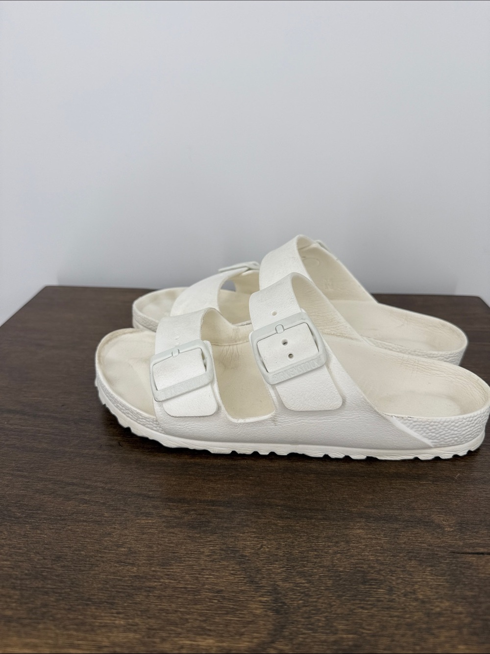 Women’s White Birkenstocks size 38/ 7.5